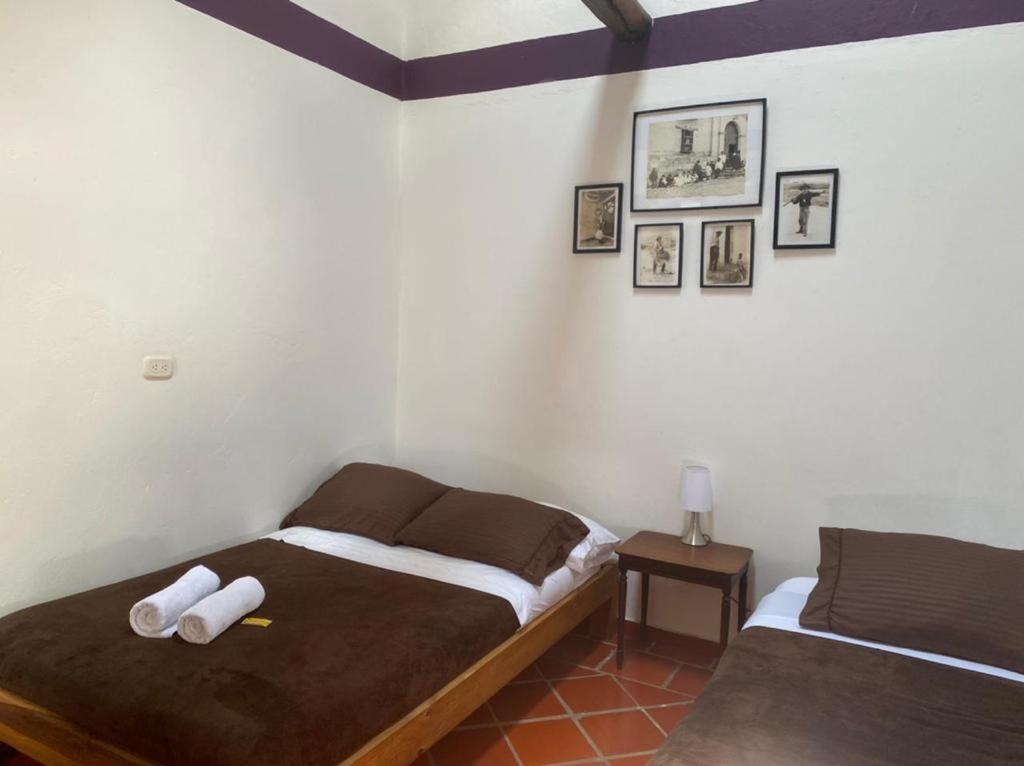Popichi Hostel Villa de Leyva Exteriör bild