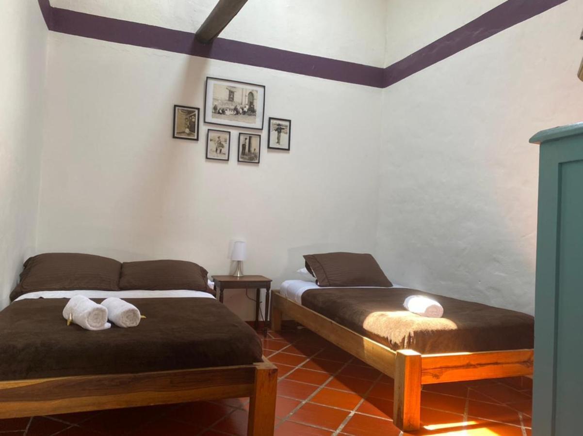 Popichi Hostel Villa de Leyva Exteriör bild