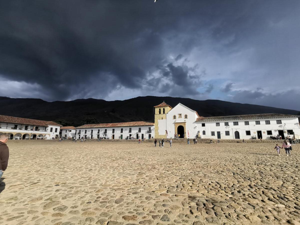 Popichi Hostel Villa de Leyva Exteriör bild